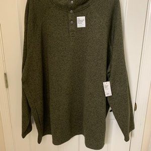 Men's pullover Fleece Size 4X Big